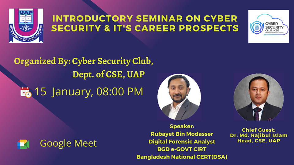 Seminar on Cyber Security & its Career Prospectus